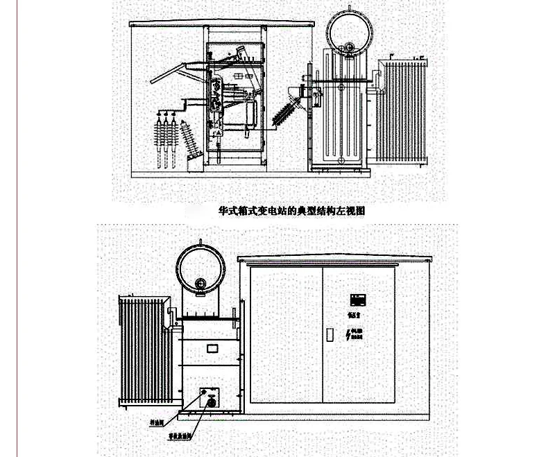 华式箱变结构图tiaose