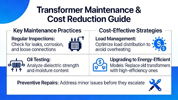 How to Maintain Transformer Efficiency and Reduce Long-Term Cost