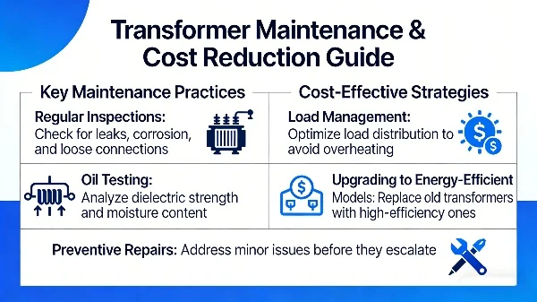 How to Maintain Transformer Efficiency and Reduce Long-Term Cost